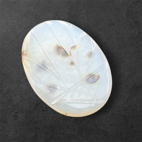 Agat montana kaboszon carved 30x22 mm nr 39 Agat montana kaboszon carved 30x22 mm nr 39