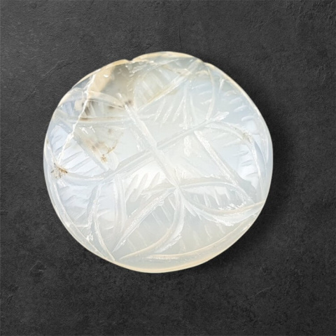 Agat montana kaboszon carved fi 27 mm nr 22 Agat montana kaboszon carved fi 27 mm nr 22