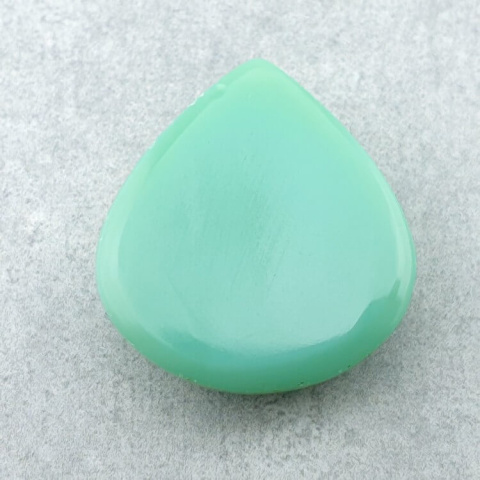 Chalcedon chryzo kaboszon carved 24x22 mm nr 43 Chalcedon chryzo kaboszon carved 24x22 mm nr 43