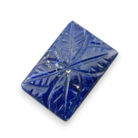 Lapis lazuli kaboszon carved 19x13 mm nr 53 Lapis lazuli kaboszon carved 19x13 mm nr 53