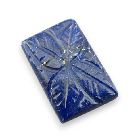 Lapis lazuli kaboszon carved 19x13 mm nr 53 Lapis lazuli kaboszon carved 19x13 mm nr 53