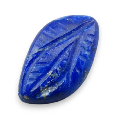 Lapis lazuli kaboszon carved 20x12 mm nr 87 Lapis lazuli kaboszon carved 20x12 mm nr 87