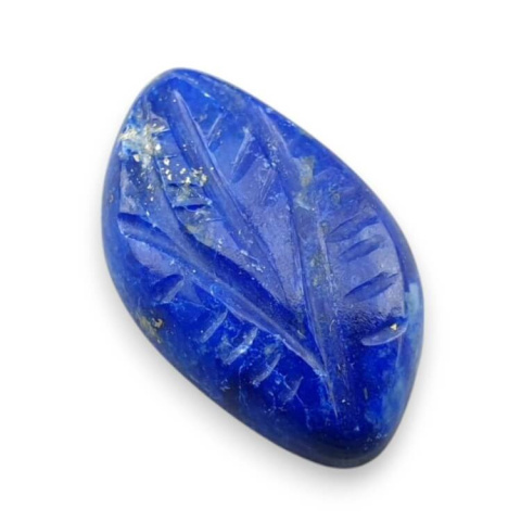 Lapis lazuli kaboszon carved 20x12 mm nr 87 Lapis lazuli kaboszon carved 20x12 mm nr 87