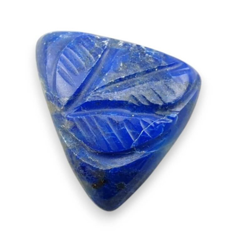 Lapis lazuli kaboszon carving 21x18 mm nr 70