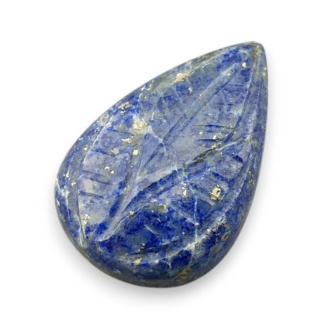Lapis lazuli kaboszon carving 22x15 mm nr 80