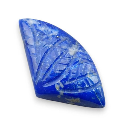 Lapis lazuli kaboszon carving 28x15 mm nr 74 Lapis lazuli kaboszon carving 28x15 mm nr 74