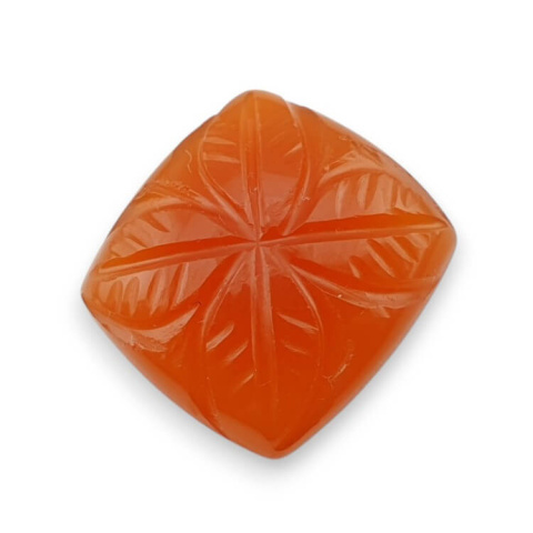 Karneol kaboszon carving 18x17 mm nr 51 Karneol kaboszon carving 18x17 mm nr 51