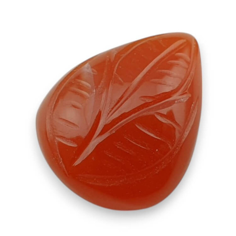 Karneol kaboszon carving 20x16 mm nr 17 Karneol kaboszon carving 20x16 mm nr 17
