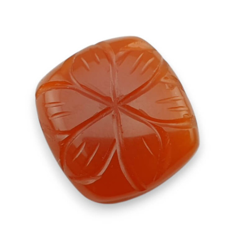 Karneol kaboszon carving 21x19 mm nr 65 Karneol kaboszon carving 21x19 mm nr 65