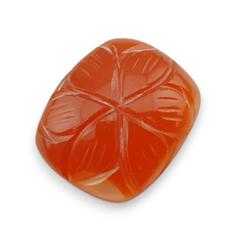 Karneol kaboszon carving 22x18 mm nr 49 Karneol kaboszon carving 22x18 mm nr 49