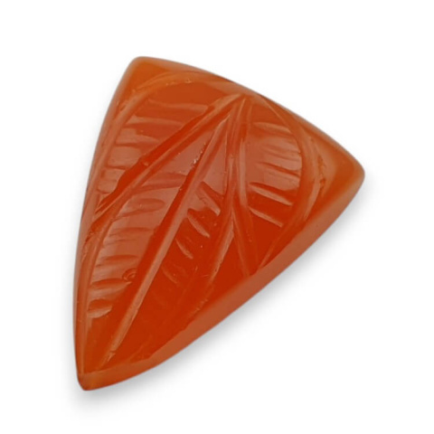 Karneol kaboszon carving 23x18 mm nr 23 Karneol kaboszon carving 23x18 mm nr 23
