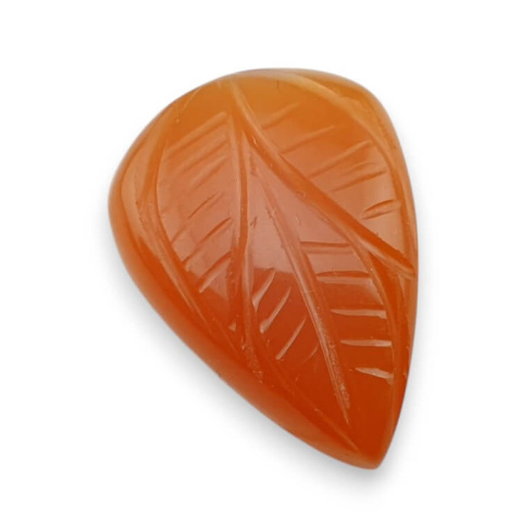 Karneol kaboszon carving 24x18 mm nr 48 Karneol kaboszon carving 24x18 mm nr 48