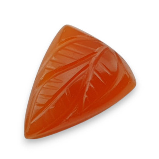Karneol kaboszon carving 24x19 mm nr 21
