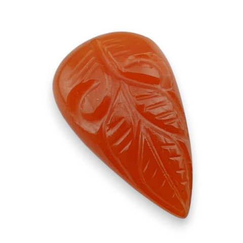 Karneol kaboszon carving 26x16 mm nr 45 Karneol kaboszon carving 26x16 mm nr 45