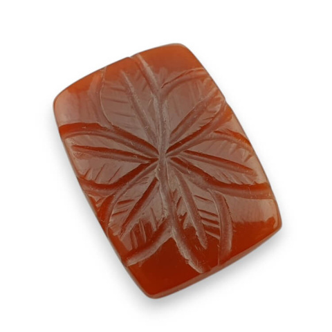 Karneol kaboszon carving 26x19 mm nr 37 Karneol kaboszon carving 26x19 mm nr 37