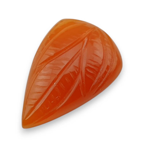 Karneol kaboszon carved 28x19 mm nr 14 Karneol kaboszon carved 28x19 mm nr 14