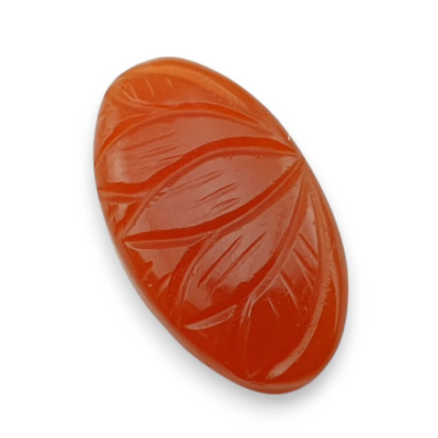 Karneol kaboszon carved 29x17 mm nr 70 Karneol kaboszon carved 29x17 mm nr 70