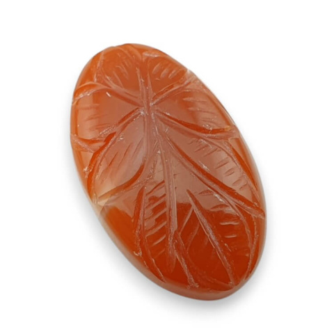 Karneol kaboszon carved 31x19 mm nr 10 Karneol kaboszon carved 31x19 mm nr 10