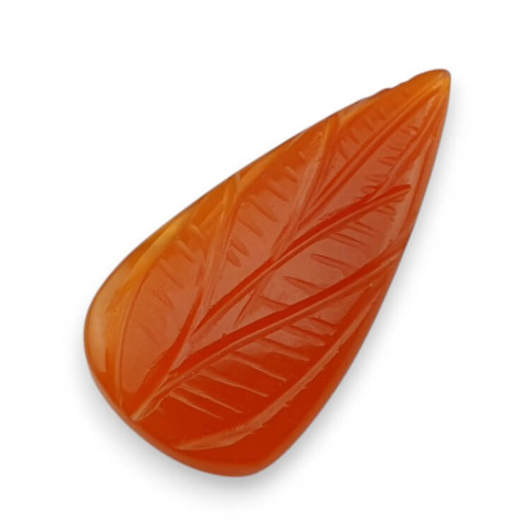 Karneol kaboszon carving 34x17 mm nr 2 Karneol kaboszon carving 34x17 mm nr 2