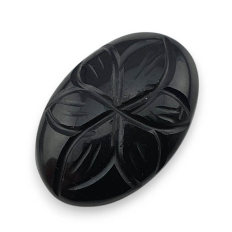 Onyks kaboszon carving 23x16 mm nr 122 Onyks kaboszon carving 23x16 mm nr 122