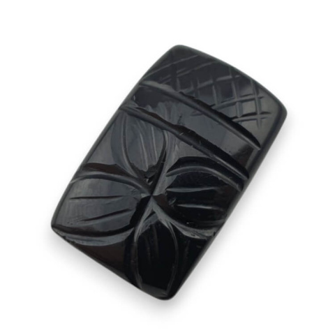 Onyks kaboszon carved 24x15 mm nr 40 Onyks kaboszon carved 24x15 mm nr 40