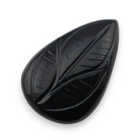 Onyks kaboszon carving 25x16 mm nr 125 Onyks kaboszon carving 25x16 mm nr 125
