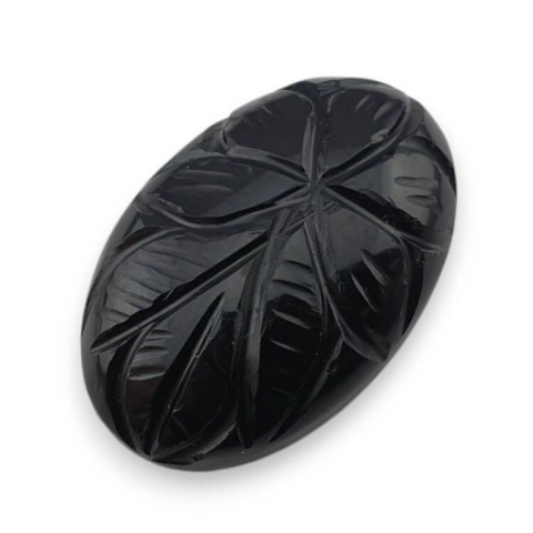 Onyks kaboszon carved 25x16 mm nr 73 Onyks kaboszon carved 25x16 mm nr 73