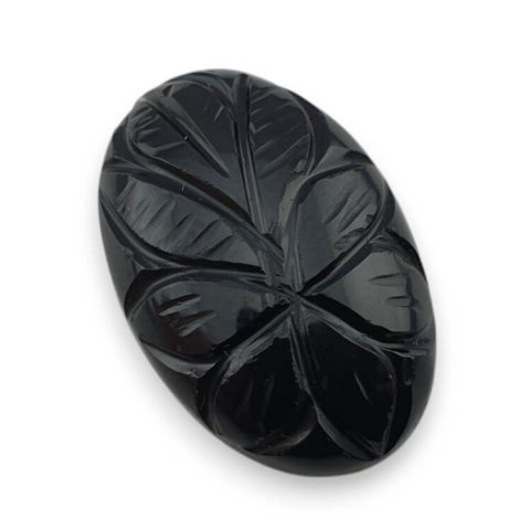Onyks kaboszon carved 25x16 mm nr 73 Onyks kaboszon carved 25x16 mm nr 73