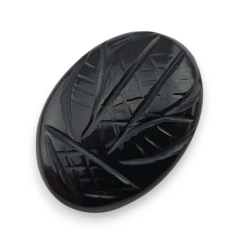 Onyks kaboszon carving 25x18 mm nr 5 Onyks kaboszon carving 25x18 mm nr 5