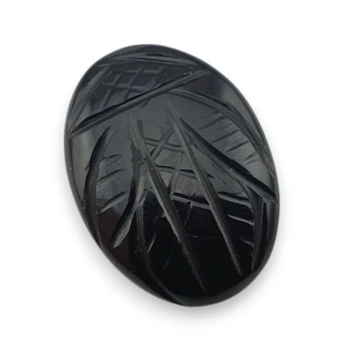 Onyks kaboszon carving 25x18 mm nr 5 Onyks kaboszon carving 25x18 mm nr 5
