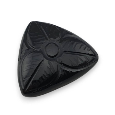 Onyks kaboszon carving 25x24 mm nr 113 Onyks kaboszon carving 25x24 mm nr 113