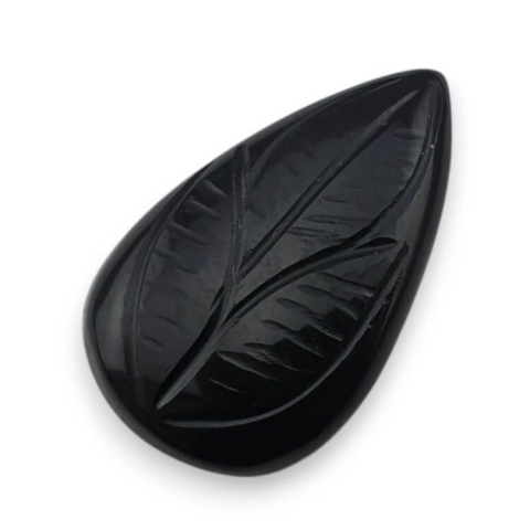 Onyks kaboszon carving 26x16 mm nr 115 Onyks kaboszon carving 26x16 mm nr 115