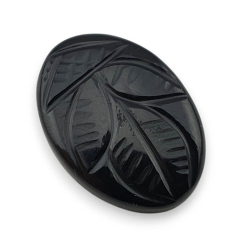 Onyks kaboszon carved 26x19 mm nr 27 Onyks kaboszon carved 26x19 mm nr 27