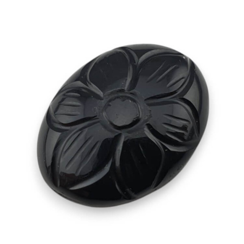 Onyks kaboszon carving 26x20 mm nr 11 Onyks kaboszon carving 26x20 mm nr 11