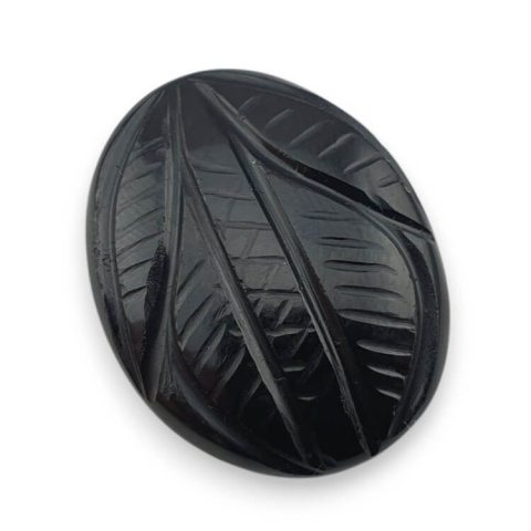 Onyks kaboszon carved 26x21 mm nr 15 Onyks kaboszon carved 26x21 mm nr 15