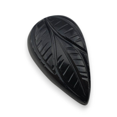 Onyks kaboszon carving 27x16 mm nr 61 Onyks kaboszon carving 27x16 mm nr 61