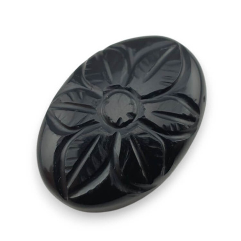 Onyks kaboszon carving 27x19 mm nr 99 Onyks kaboszon carving 27x19 mm nr 99