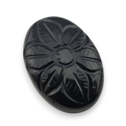Onyks kaboszon carving 27x19 mm nr 99 Onyks kaboszon carving 27x19 mm nr 99