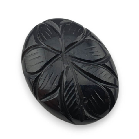Onyks kaboszon carved 27x20 mm nr 17 Onyks kaboszon carved 27x20 mm nr 17