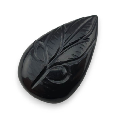 Onyks kaboszon carving 28x17 mm nr 109 Onyks kaboszon carving 28x17 mm nr 109