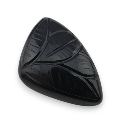 Onyks kaboszon carving 28x19 mm nr 30 Onyks kaboszon carving 28x19 mm nr 30