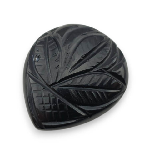 Onyks kaboszon carved 28x25 mm nr 2 Onyks kaboszon carved 28x25 mm nr 2