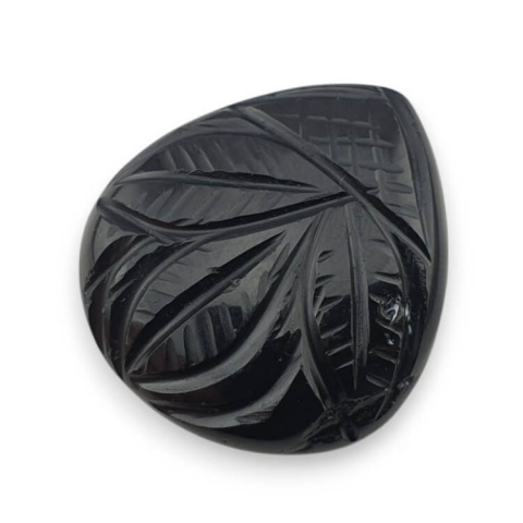 Onyks kaboszon carved 28x25 mm nr 2 Onyks kaboszon carved 28x25 mm nr 2