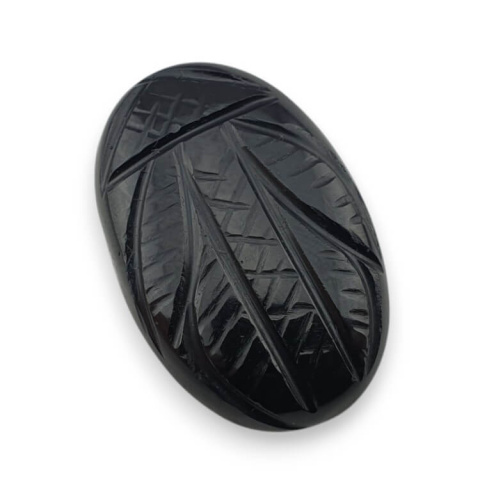 Onyks kaboszon carved 29x19 mm nr 10 Onyks kaboszon carved 29x19 mm nr 10