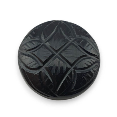 Onyks kaboszon carving fi 23 mm nr 80 Onyks kaboszon carving fi 23 mm nr 80