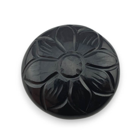 Onyks kaboszon carved fi 24 mm nr 82 Onyks kaboszon carved fi 24 mm nr 82