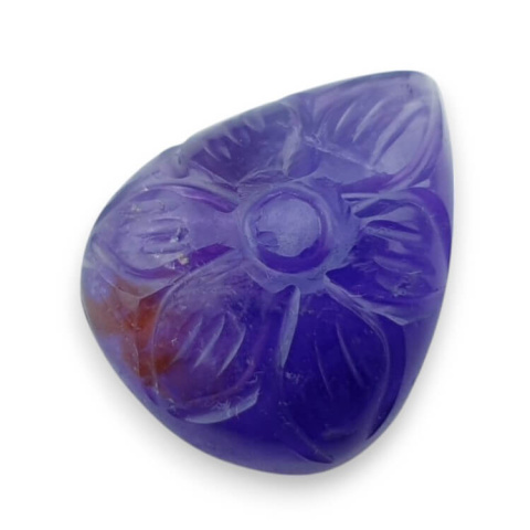 Ametyst kaboszon carving 23x18 mm nr 45 Ametyst kaboszon carving 23x18 mm nr 45
