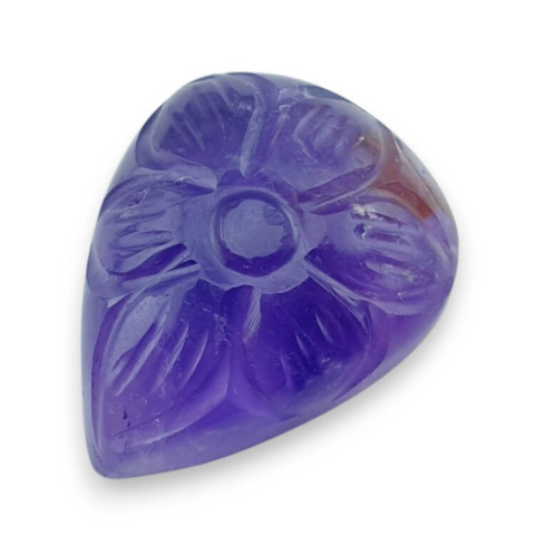 Ametyst kaboszon carving 23x18 mm nr 45 Ametyst kaboszon carving 23x18 mm nr 45