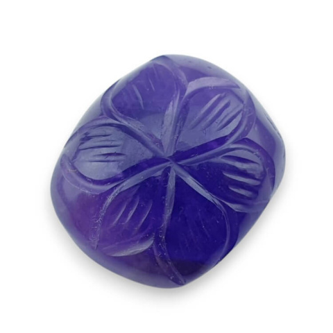 Ametyst kaboszon carved 23x19 mm nr 50 Ametyst kaboszon carved 23x19 mm nr 50