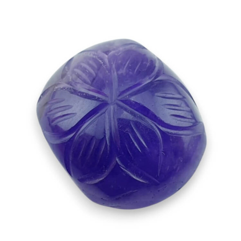 Ametyst kaboszon carved 23x19 mm nr 50 Ametyst kaboszon carved 23x19 mm nr 50